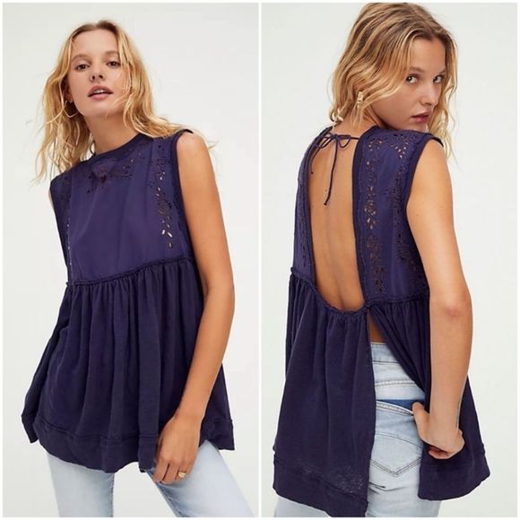 Free People Tops - Free People Belle Babydoll Top NWT